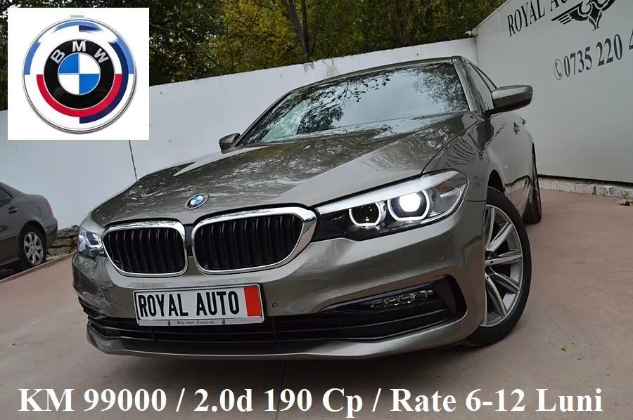 BMW Seria 5 KM 100 % Reali / Fara Daune / Automata / Rate 6-12 Luni