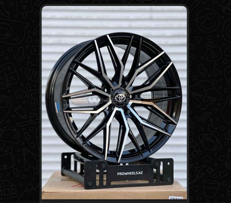 Диски черносеребристый 8,5-18/5-114.3D67.1ET35. 3шт.