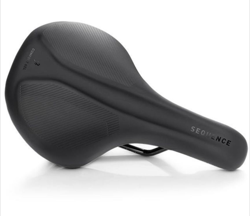 Sa Cube Natural Fit Saddle Sequence black 150x158 mm