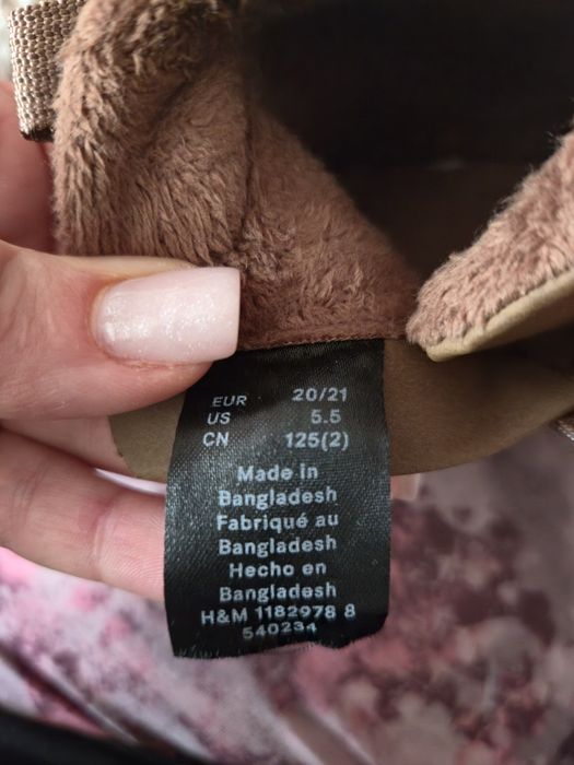 Нови бебешки боти H&M, 20-21 размер.