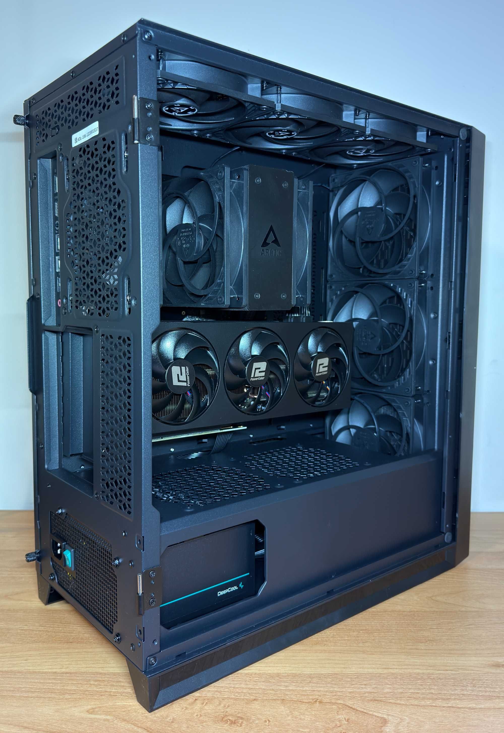 НОВ Kомпютър Ryzen 5 AM5 RX 7800 XT 16GB RAM 32GB DDR5 SSD 1TB NVME