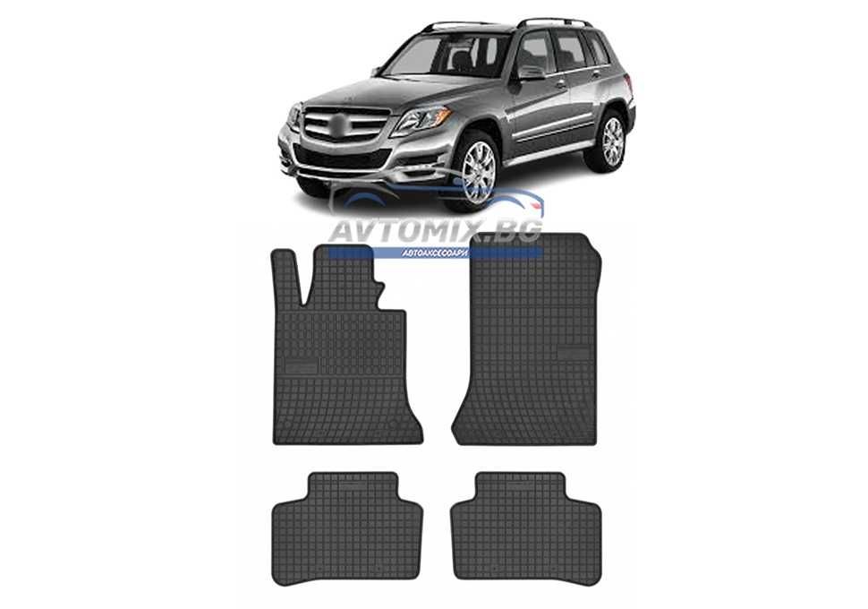 Гумени стелки за Mercedes GLK X204, 2008-2015 г., Frogum