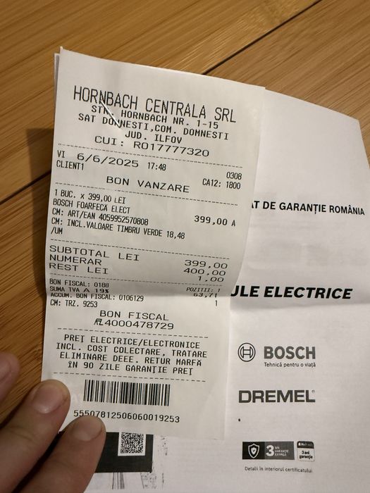 Set Foarfeca Electrica Bosch plus foarfeca Gardena