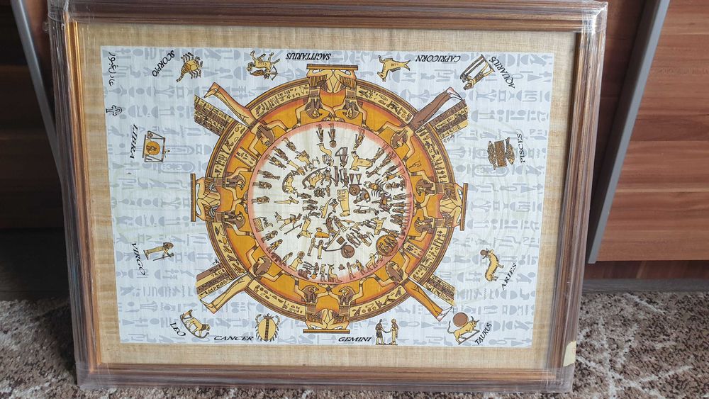 Египетски Папирус - Зодиакален Кръг