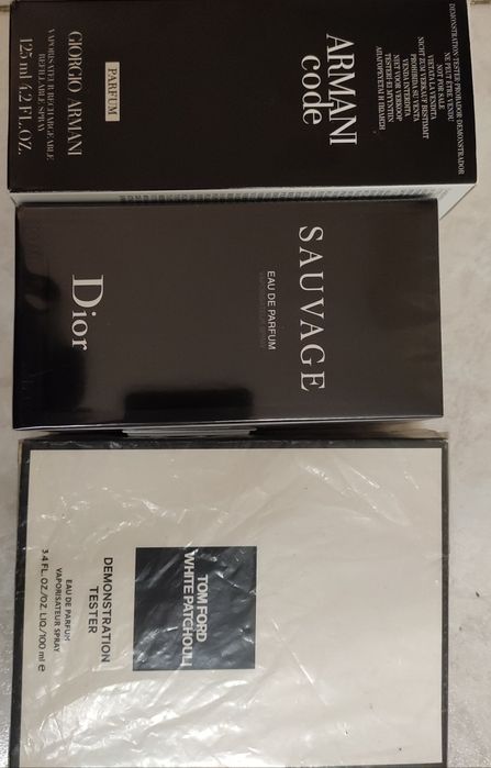 Парфюми (Dior, Armani и Tom Ford)