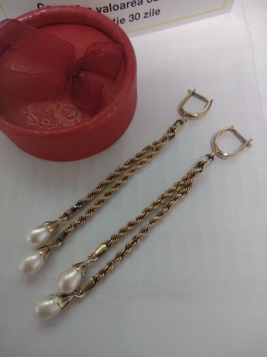 Cercei aur 14k (efn)