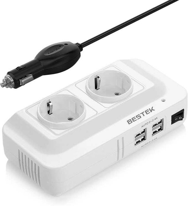 Инвертор 200вата 12v/220v Bestek