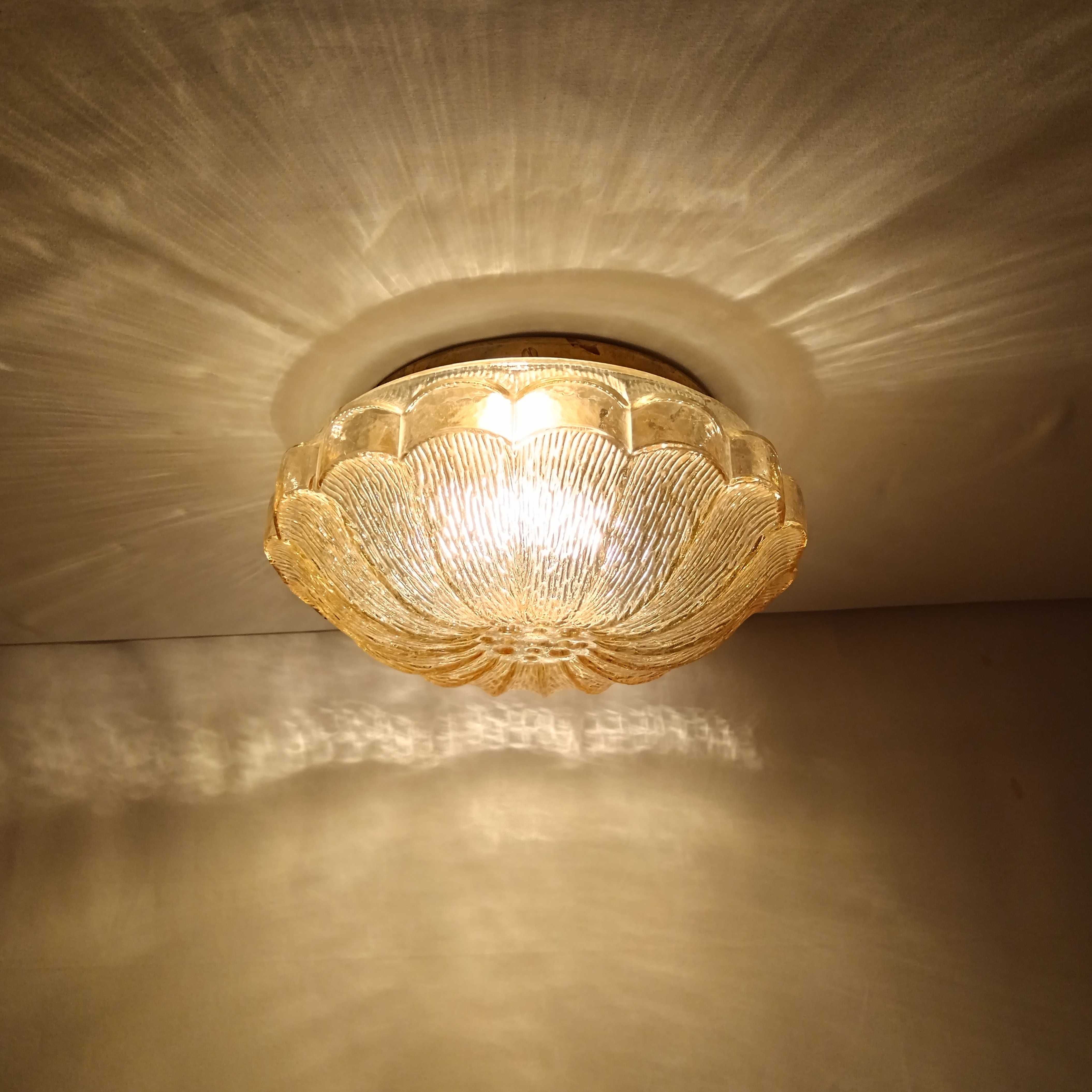 Set plafoniere aplice, Art Deco, stil Limburg, vintage