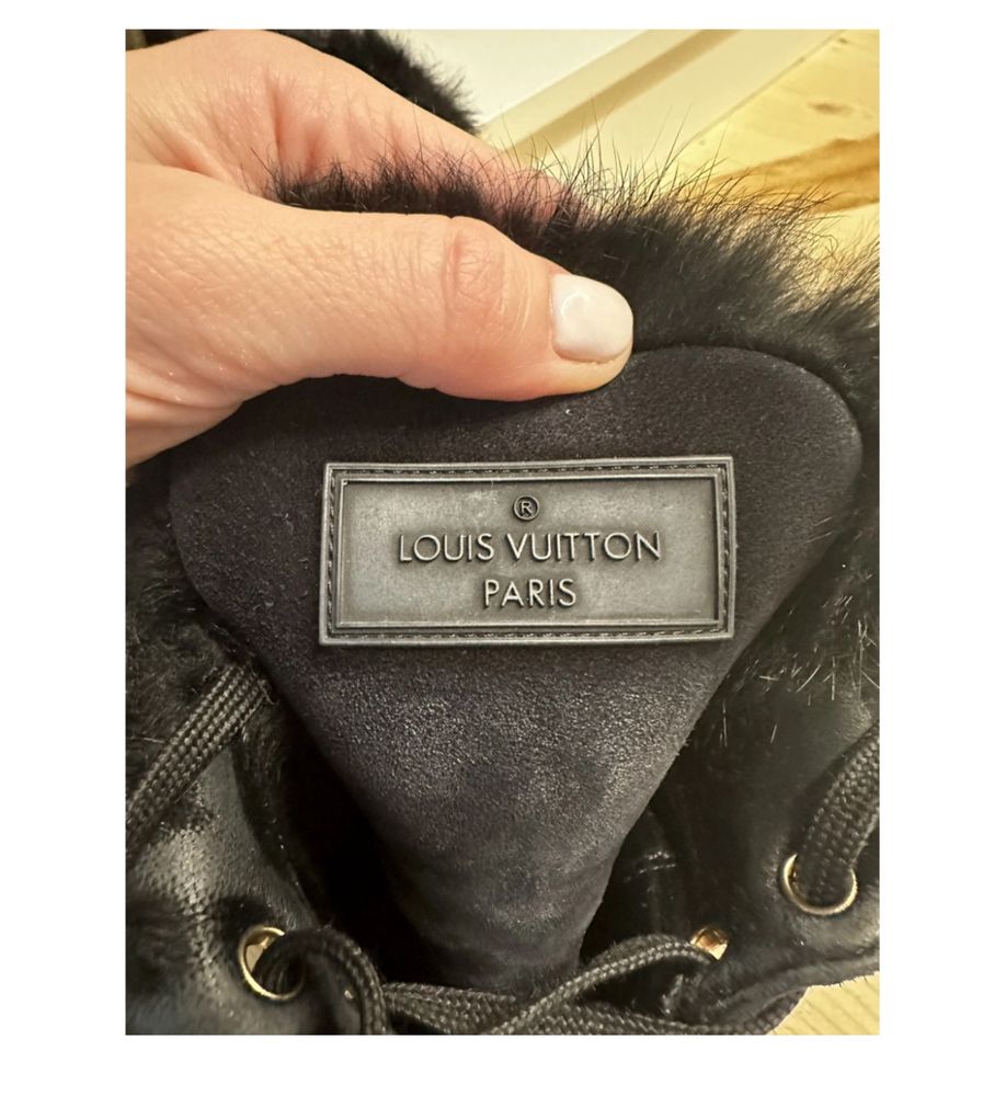 Кецове със заешка кожа Louis Vuitton