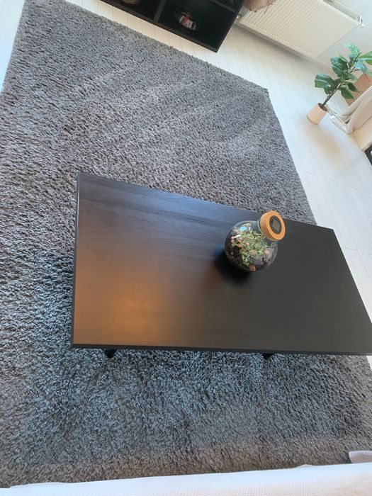 Covor Shaggy, fir lung, gri