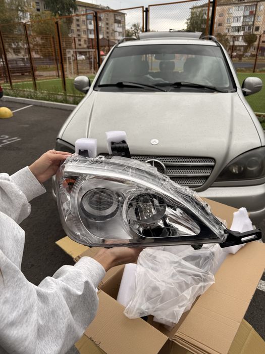 Передние фары mercedes-benz ml class w163