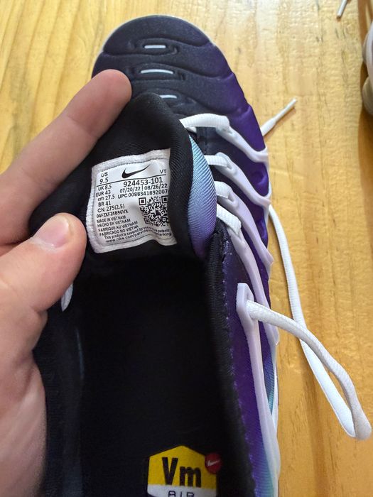 Nike Air VaporMax Plus 'Grape'