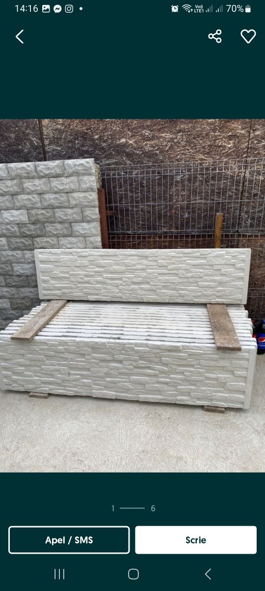 Gard beton prefabricat