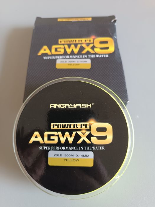Шнур рыболовный, плетёнка Angryfish X9