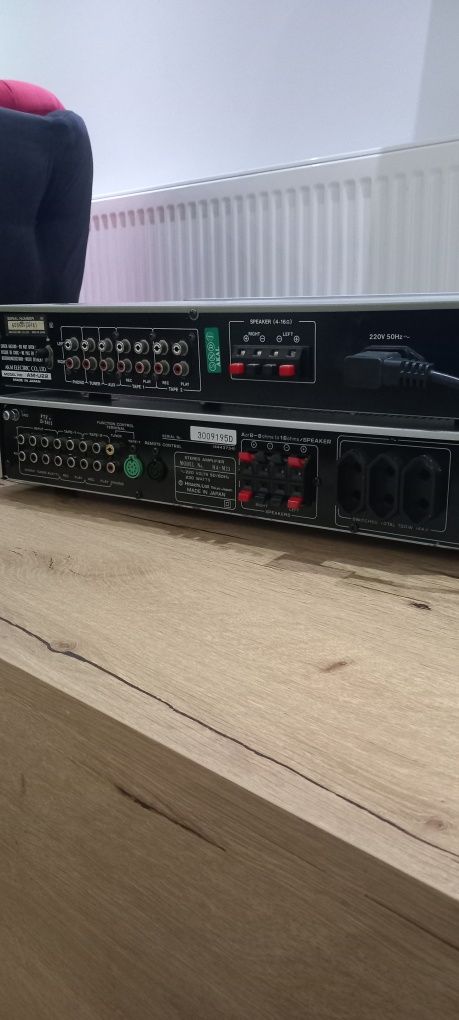 Amplificator vintage Akai am u22,Hitachi  ha  m33