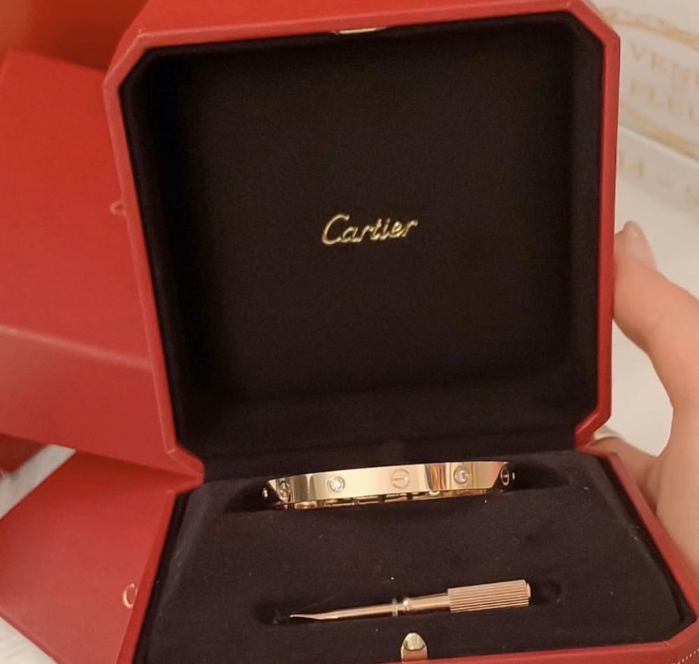 Позлатени гривни Cartier  - 750 / 18K