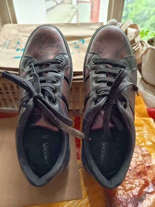 Сникърси Geox Respira естествена кожа