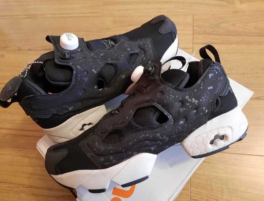 Reebok Instapump Fury, Black/Steel, masuri 40-41, originali, in cutie