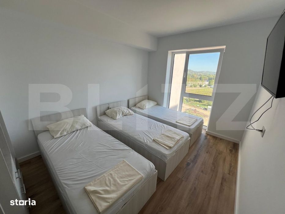Apartament modern cu 3 camere, 65 mp, zona Nufarul