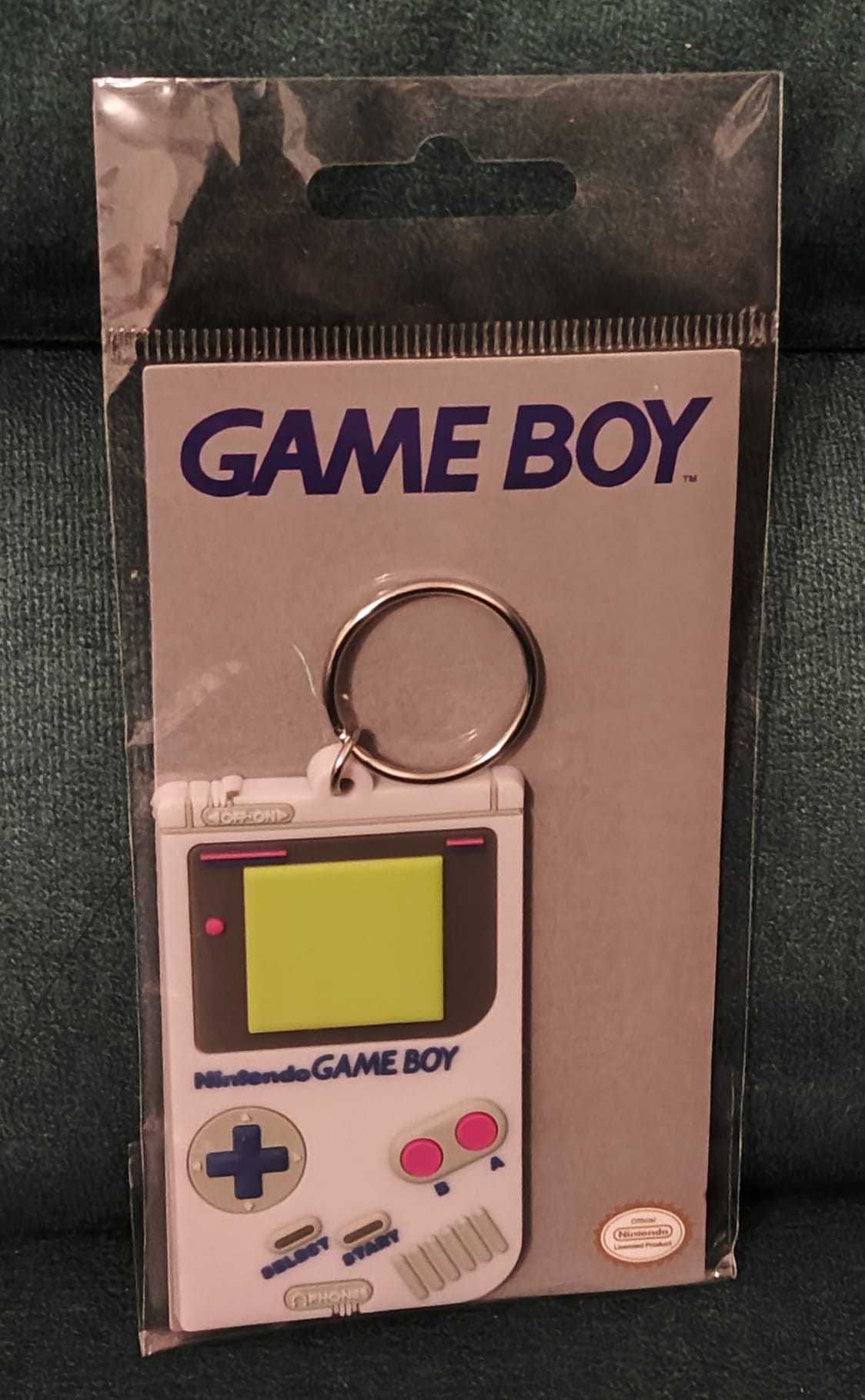 Nintendo Gameboy - Breloc din Cauciuc / Tip guma - Nou Sigilat