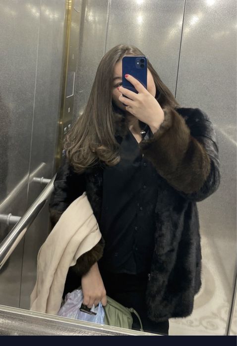 Норковая шуба  39 тыс