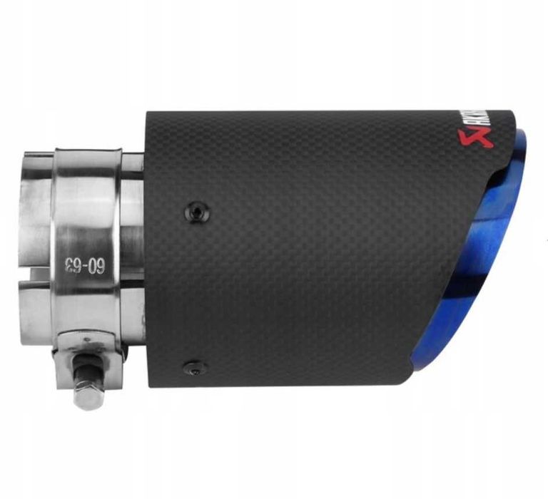 Akrapovic TP-CT 10 63-101 мм карбонова ауспухова тръба за автомобил