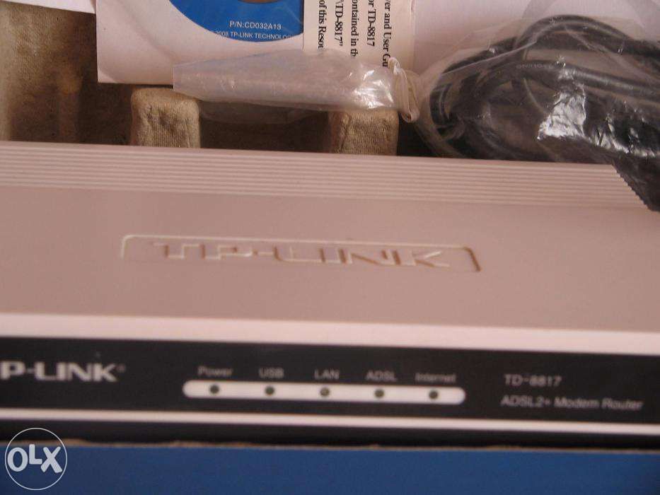 Продам ADSL модем TP-Link ADSL2+Ethernet/USB Modem Router TD8817.