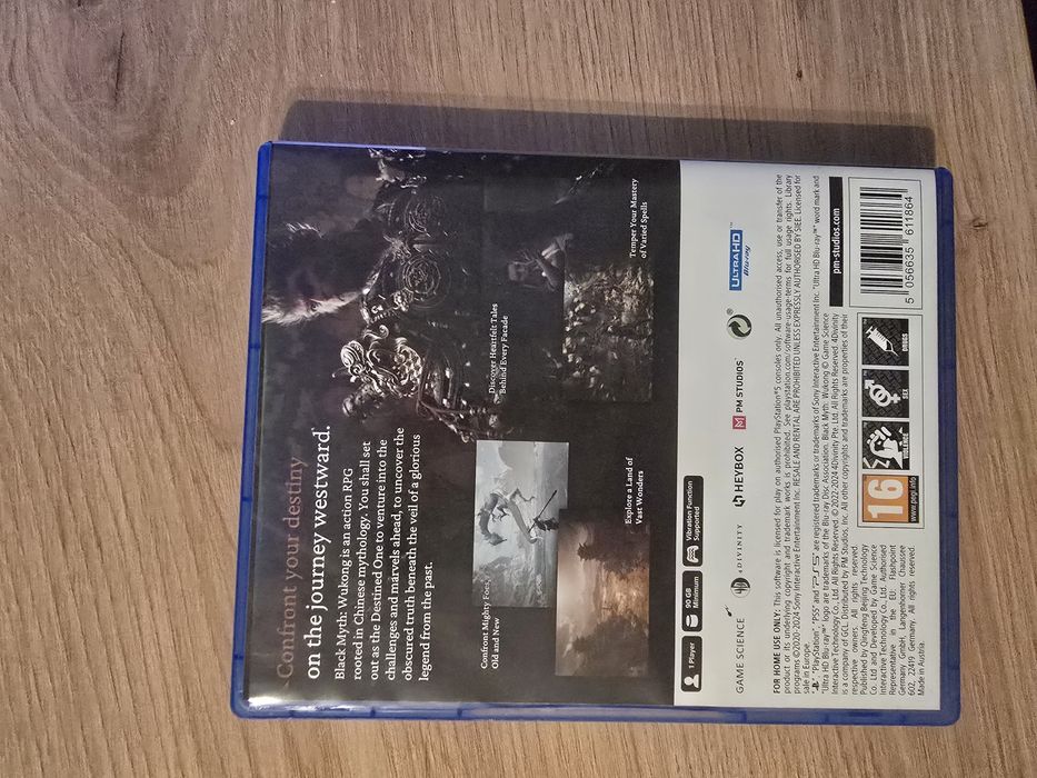 Black myth wukong ps5