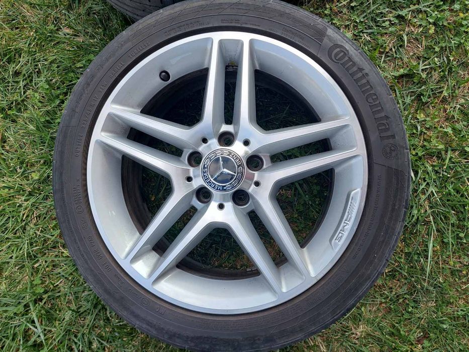 Джанти с гуми за Мерцедес w204 5/112/17  AMG