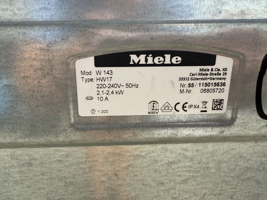 Пералня Miele горно зареждане