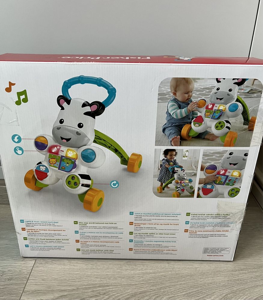 Музикална проходилка Зебра Fisher Price