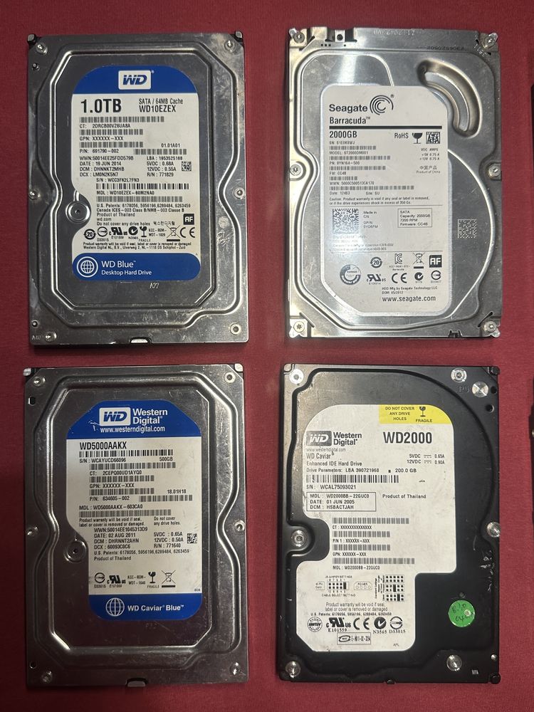 Hard disk western digital/seagate barracuda