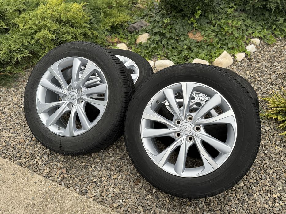 Jante originale 18” Lexus NX RX 5x114,3 cu anvelope iarna