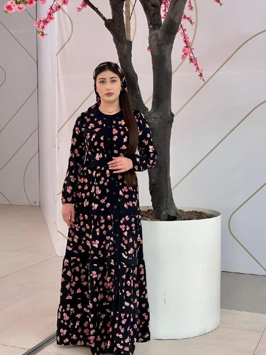 Новое длинное платье