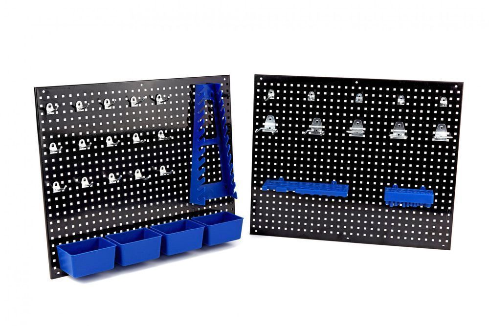 Panou de perete pentru suport organizator scule carlige rafturi inclus