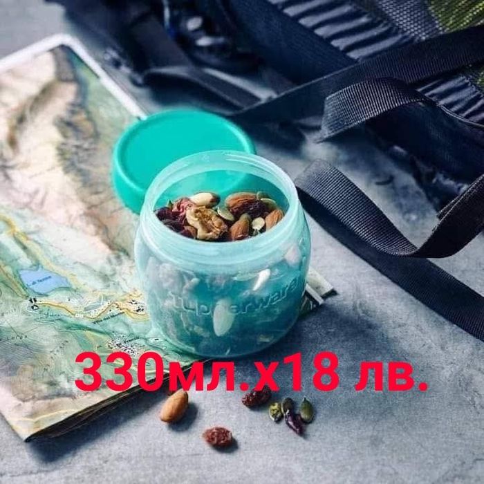 TUPPERWARE еко съдове за съхранение на храна.