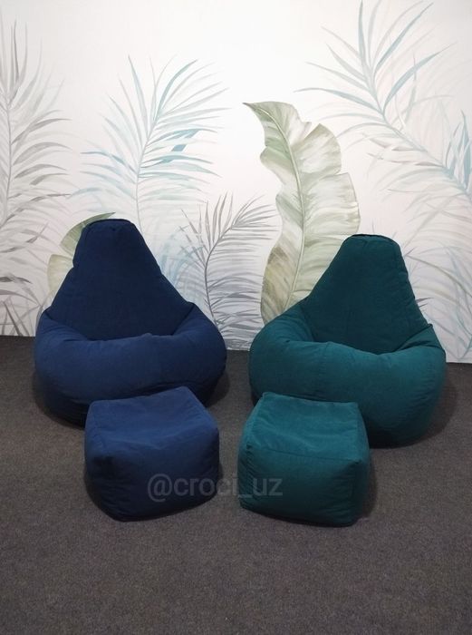 Удобный кресло мешок с гарантией качества, груша , Бинбег , бинбэг