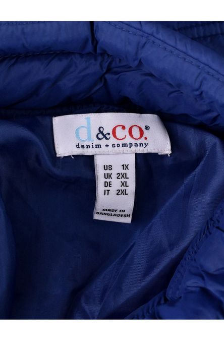 Geacă scurtă albastră damă 2XL / 46