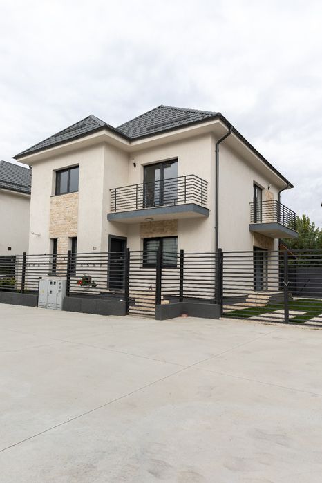 P+1+P-mansardabil-scara beton armat, 3dormitoare, 3bai, camera tehnica