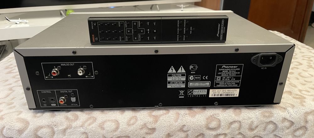 Super Audio CD Player Pioneer PD 30