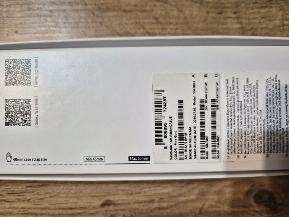 Galaxy Watch FE Gold Pink 40mm