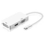 3в1 адаптер Mini Display Port / Thunderbolt към  HDMI - DVI -  VGA
