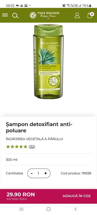 Sampon Yves Rocher