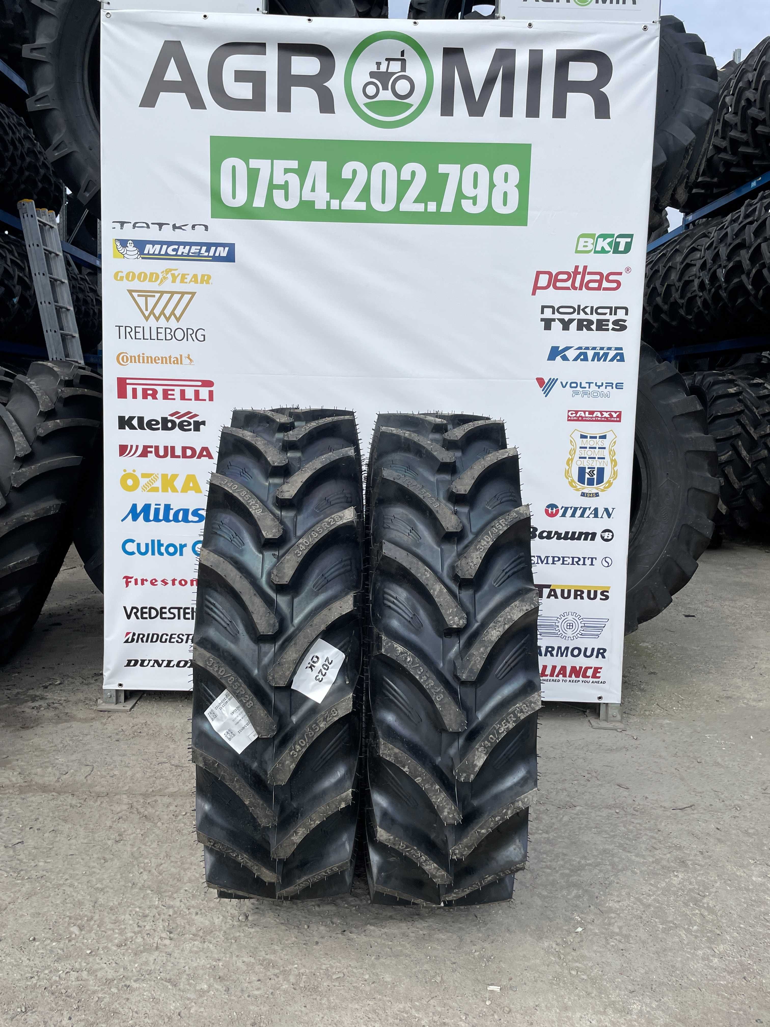 340/85R28 Cauciucuri noi de tractor Radiale 13.6-28 Agricole