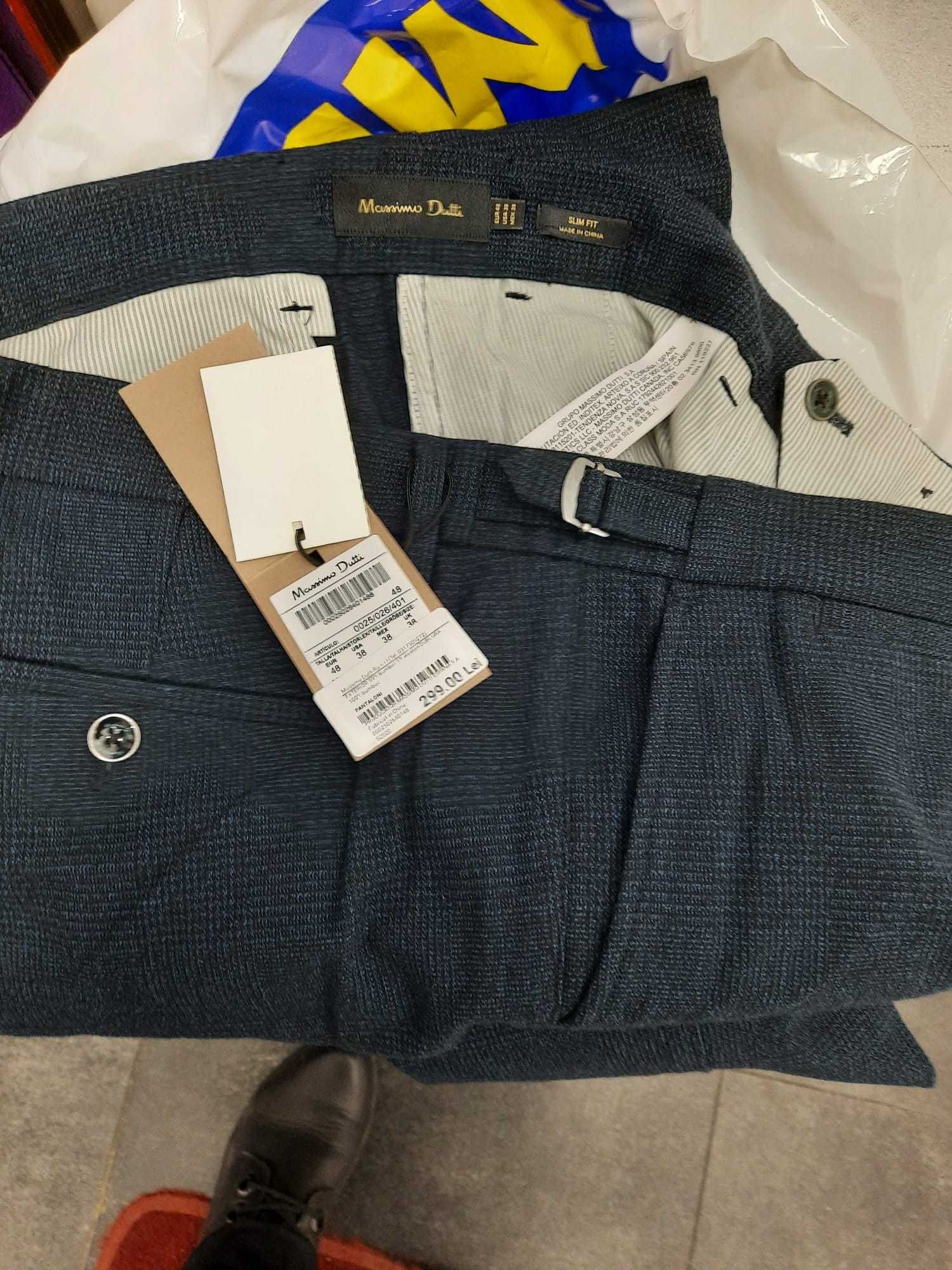 Pantaloni bărbați, marca Massimo Duti, măsura 48