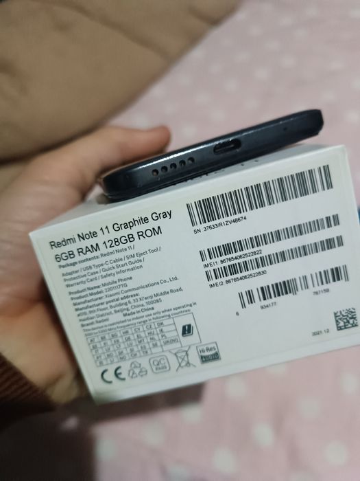 Redmi not 11 6 ga 128 GB Samsung A02 ideal sastaynada