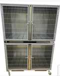 Custi inox pentru animale, cabinet veterinar