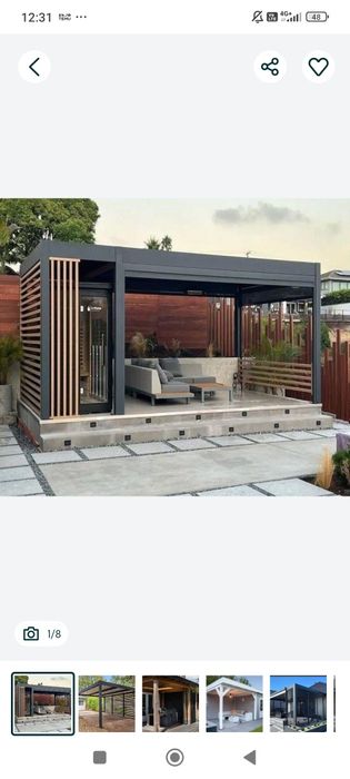 Construim foișoare și magazin din lemn