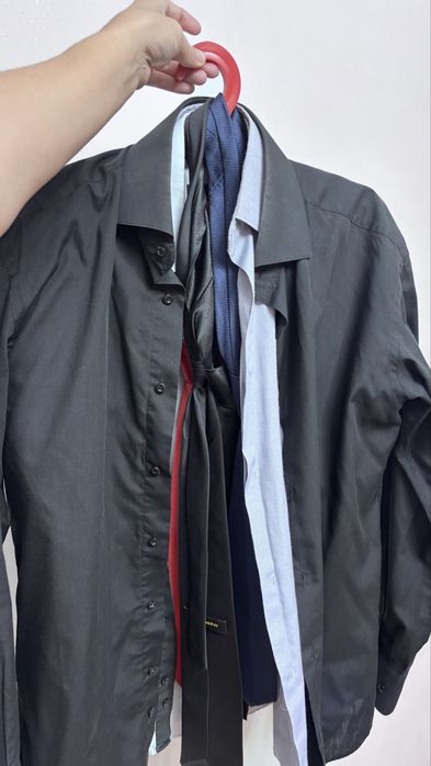 Мужские рубашки, пиджак, галстуки