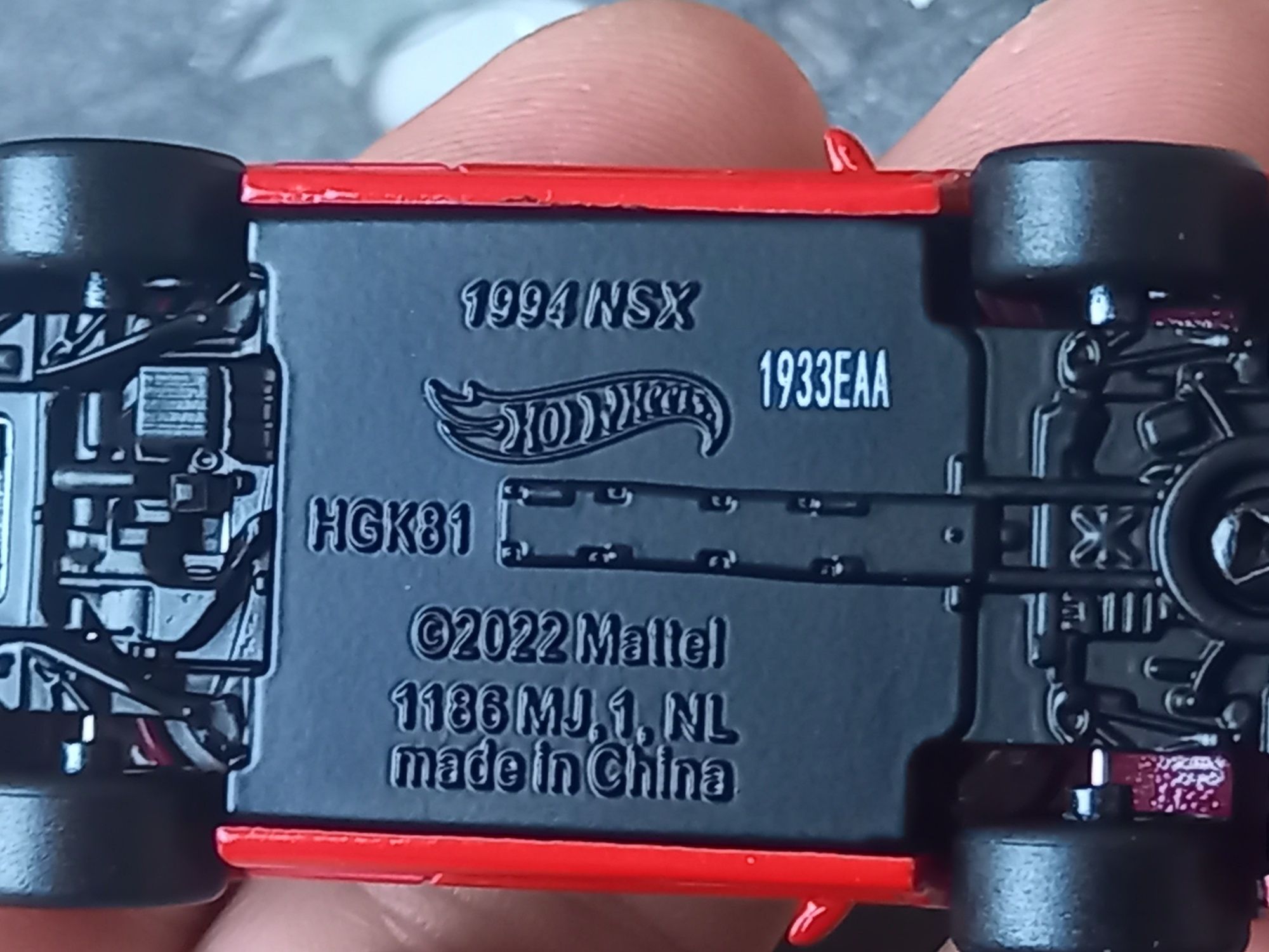 '94 Honda NSX - Hot wheels RLC - количка 1/64